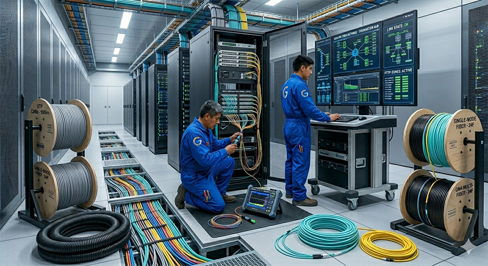Cableado Estructurado en Redes de Datos y Fibra Óptica